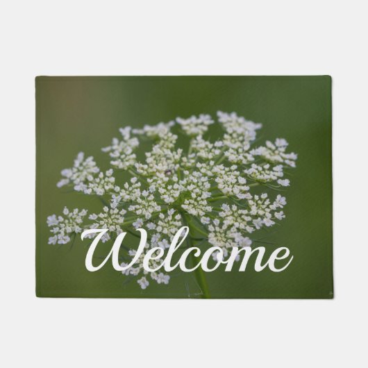 Welkom Doormat van koningin Anne's Lace Deurmat (Voorkant)