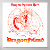 Welkom Dragons Poster (Voorkant)