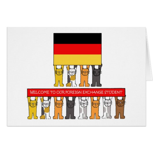 Welkom Duitse buitenlandse deviezenstudent (Voorkant Horizontaal)
