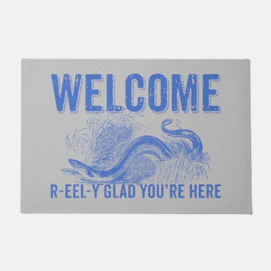 Welkom Eel-Humor Deurmat (Voorkant)