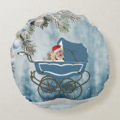 Welkom een jongen rond kussen (Achterkant)