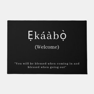 Welkom | Ekaabo Yoruba deurmat