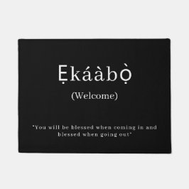 Welkom | Ekaabo Yoruba deurmat