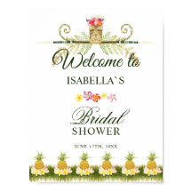 Welkom | Elegant Tropisch Vrijgezellenfeest