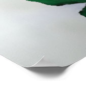 Welkom! Emerald Green Roos 23 Tabel Zittingsgrafie Poster (Hoek)