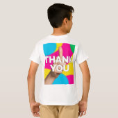 Welkom en dank je op T-shirts (Achterkant volledig)