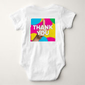 Welkom en dank u op romper (Achterkant)