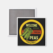 Welkom Erwtenlabel New York Magneet (Voorkant / Achterkant)