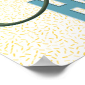 Welkom evenement/kerkcompliment voor Retro Poster (Hoek)