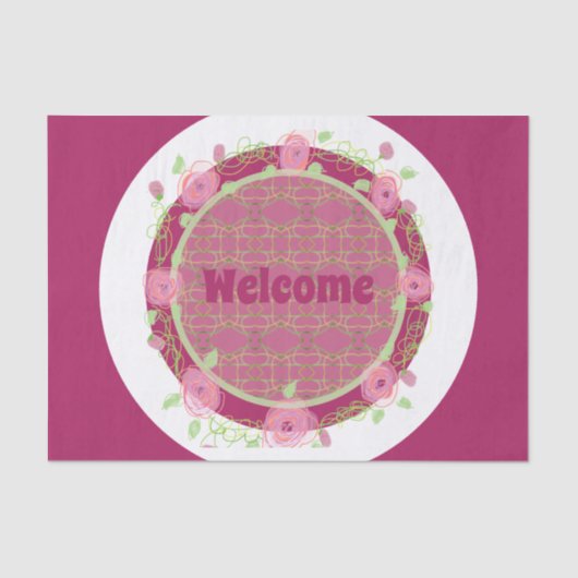 Welkom Event Tissue Paper Tissuepapier (Voorkant)