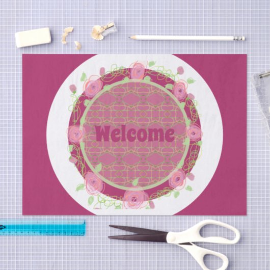 Welkom Event Tissue Paper Tissuepapier (Craft)