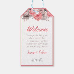 Welkom Favor Party Gift Label Cadeaulabel