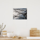 Welkom Foolish Mortals Zombie Skeleton Scary Poster (Keuken)