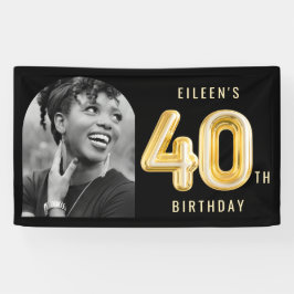 Welkom foto 40th Birthday Party Spandoek