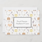 Welkom Fotoscript Stats Birth Announounding Aankondiging (Achterkant)