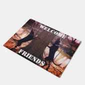 Welkom Friends Coon Hounds Treing Mat (Schuin)