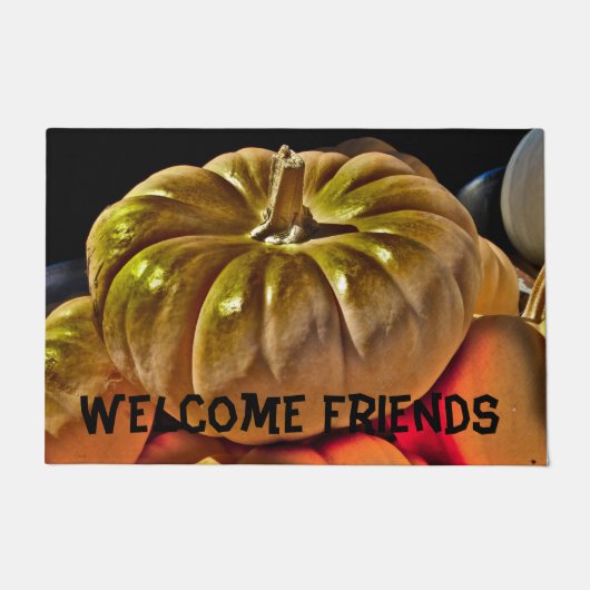 Welkom Friends Pumpkin Deurmat (Voorkant)