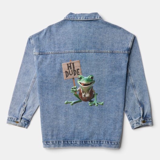 Welkom Froglet Denim Jacket (Achterkant)