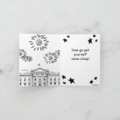 Welkom, ga nu maar slapen kaart (Binnen)