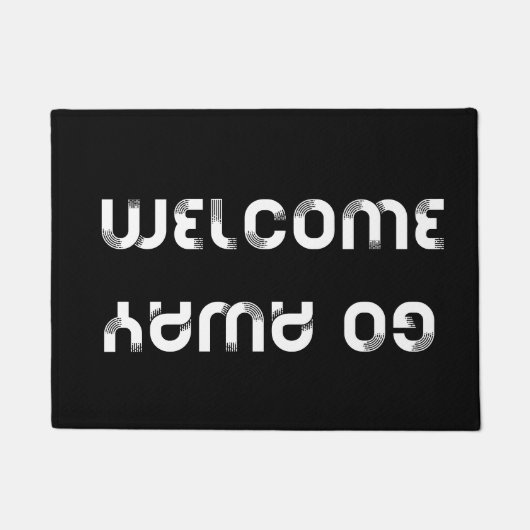Welkom Ga weg Deurmat (Voorkant)