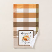 Welkom Gast - Wees dankbaar Herfst Decor Bad Handdoek (Handdoek)