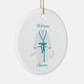 Welkom gasten keramisch ornament (Rechts)