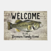 Welkom, Gevist basisgezinsnaam thuiskatoen Deurmat (Voorkant)