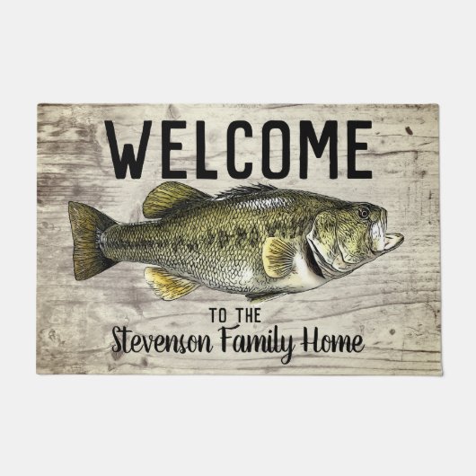 Welkom, Gevist basisgezinsnaam thuiskatoen Deurmat (Voorkant)