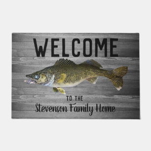 Welkom, Gevist thuisgebruik Walleye Familienaam Deurmat