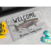 Welkom Gevist Thuiskatoen voor forel familienaam Deurmat