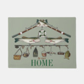 Welkom, Geviste rod Bass Fish Deurmat (Voorkant)