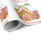 Welkom Gingerbrood Cadeaupapier (Rol Hoek)