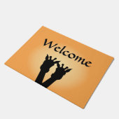 Welkom Giraffe Love Deurmat (Schuin)