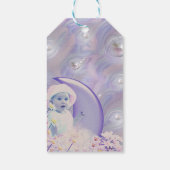 Welkom Girl Baby shower Gift Labels Cadeaulabel (Achterkant)