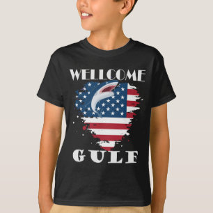 Welkom Golf van Verenigde Staten van Amerika T-shirt