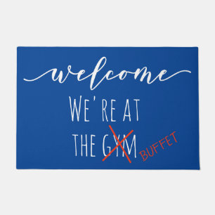 Welkom Grappig We zijn bij de Buffett Cruise Deurmat