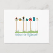 Welkom groep briefkaart (Voorkant)