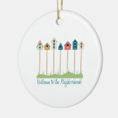 Welkom groep keramisch ornament (Links)