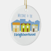 Welkom groep keramisch ornament (Rechts)