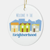 Welkom groep keramisch ornament (Links)