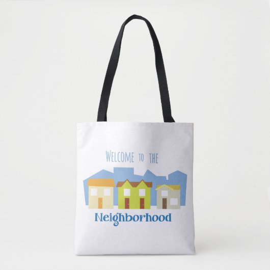 Welkom groep tote bag (Voorkant)