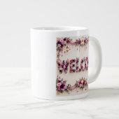 Welkom grote koffiekop (Voorkant rechts)