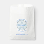 Welkom Guest Custom Business Bed en ontbijt Bedankzakje (Voorkant)