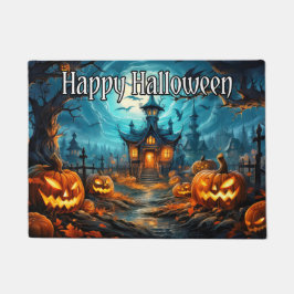 Welkom | Halloween Haunted House Deurmat