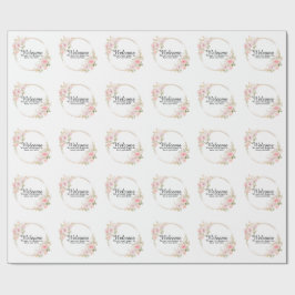 Welkom Handgemaakt Cadeau Cadeaupapier