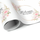 Welkom Handgemaakt Cadeau Cadeaupapier (Rol Hoek)