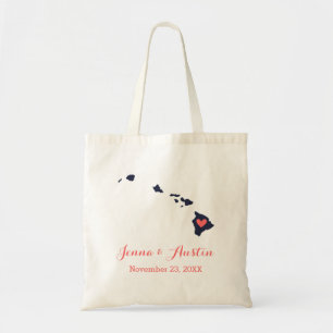 Welkom Hawaii Wedding Tote Bag