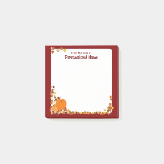 Welkom herfst - 3x3 post-it® notes (Voorkant)