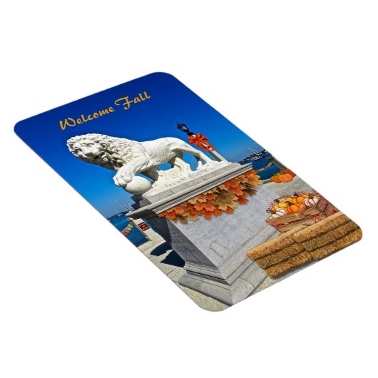 Welkom Herfst Coastal St Augustine Florida Magneet (Rechterzijde)