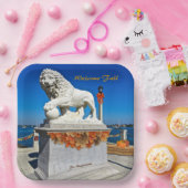 Welkom Herfst Coastal St Augustine Florida Papieren Bordje (Feest)